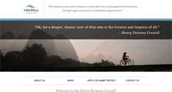 Desktop Screenshot of crowelltrust.org